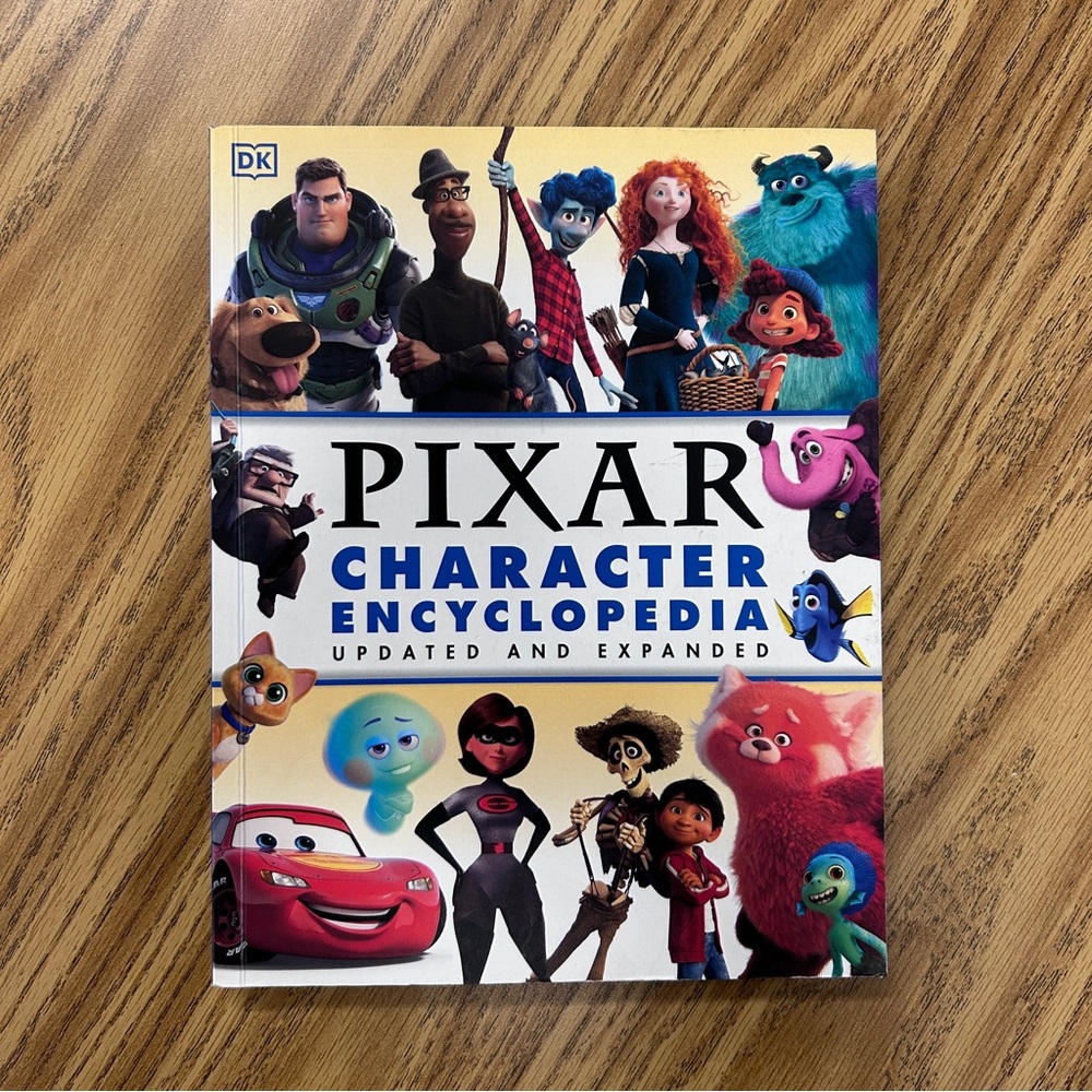 Pixar Character Encyclopedia Book